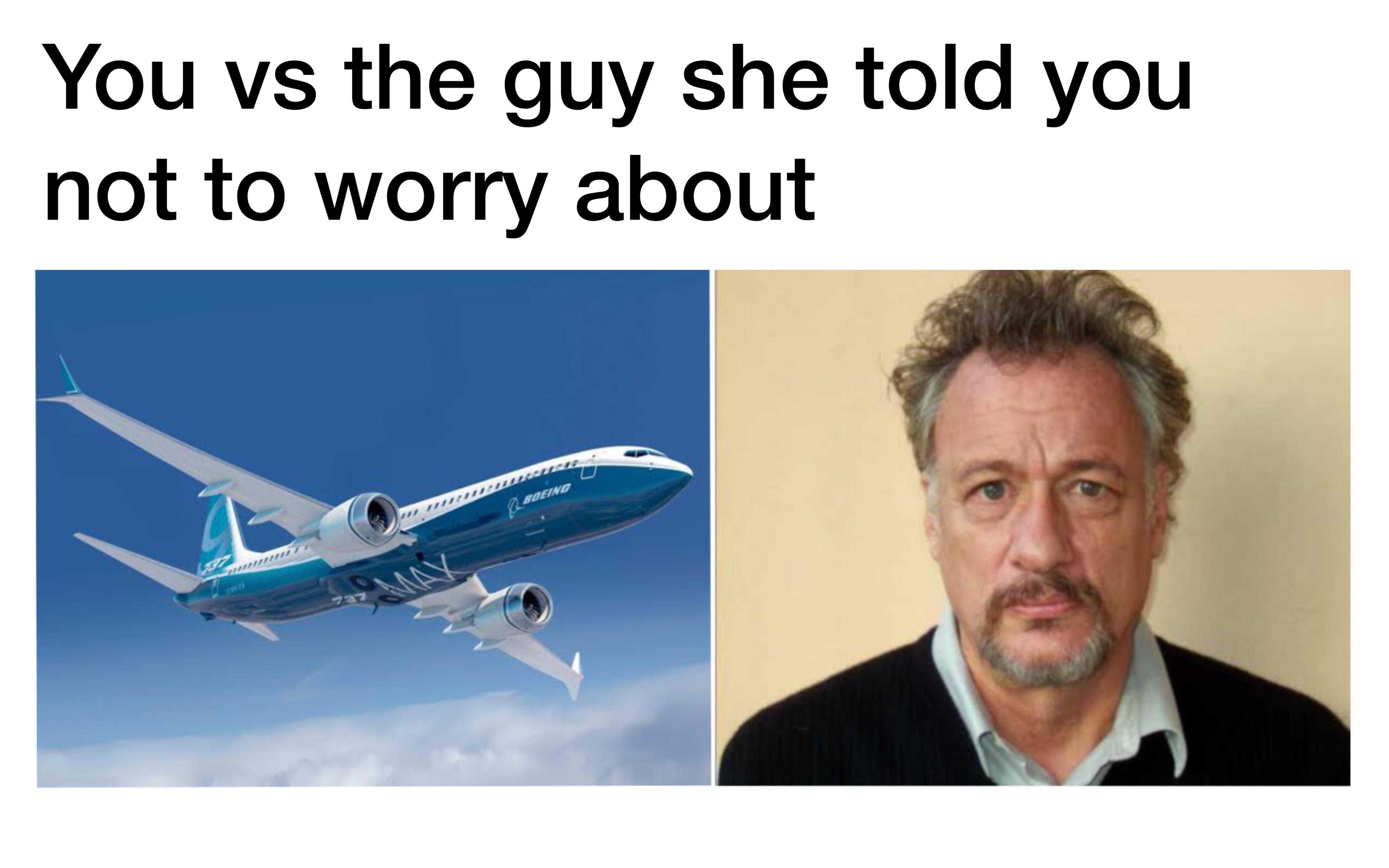 image of a man with a mustache and a picture of a plane