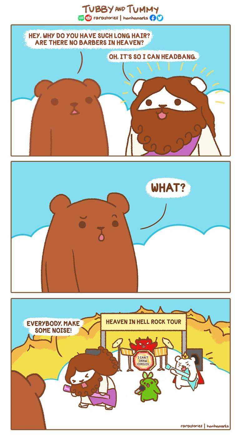 a cartoon of a bear and a girl are talking to each other