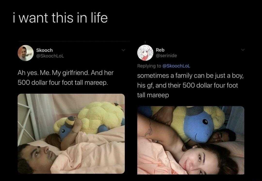 there are two pictures of a woman and a man laying in bed