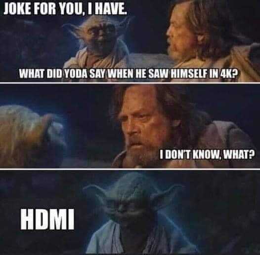 a picture of a star wars meme with a yoda quote