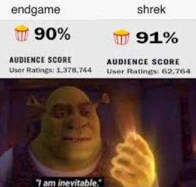 a picture taken from a facebook account shows a picture of shrek