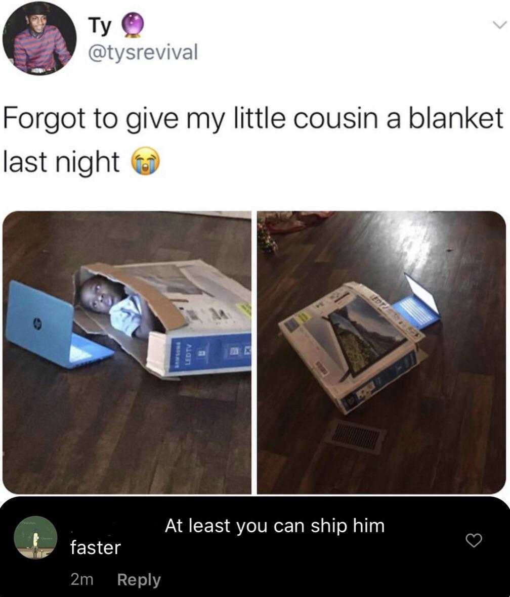 a close up of a box of food on a table with a phone