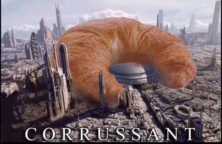 arafus saint is a sci - fi movie about a giant croissant