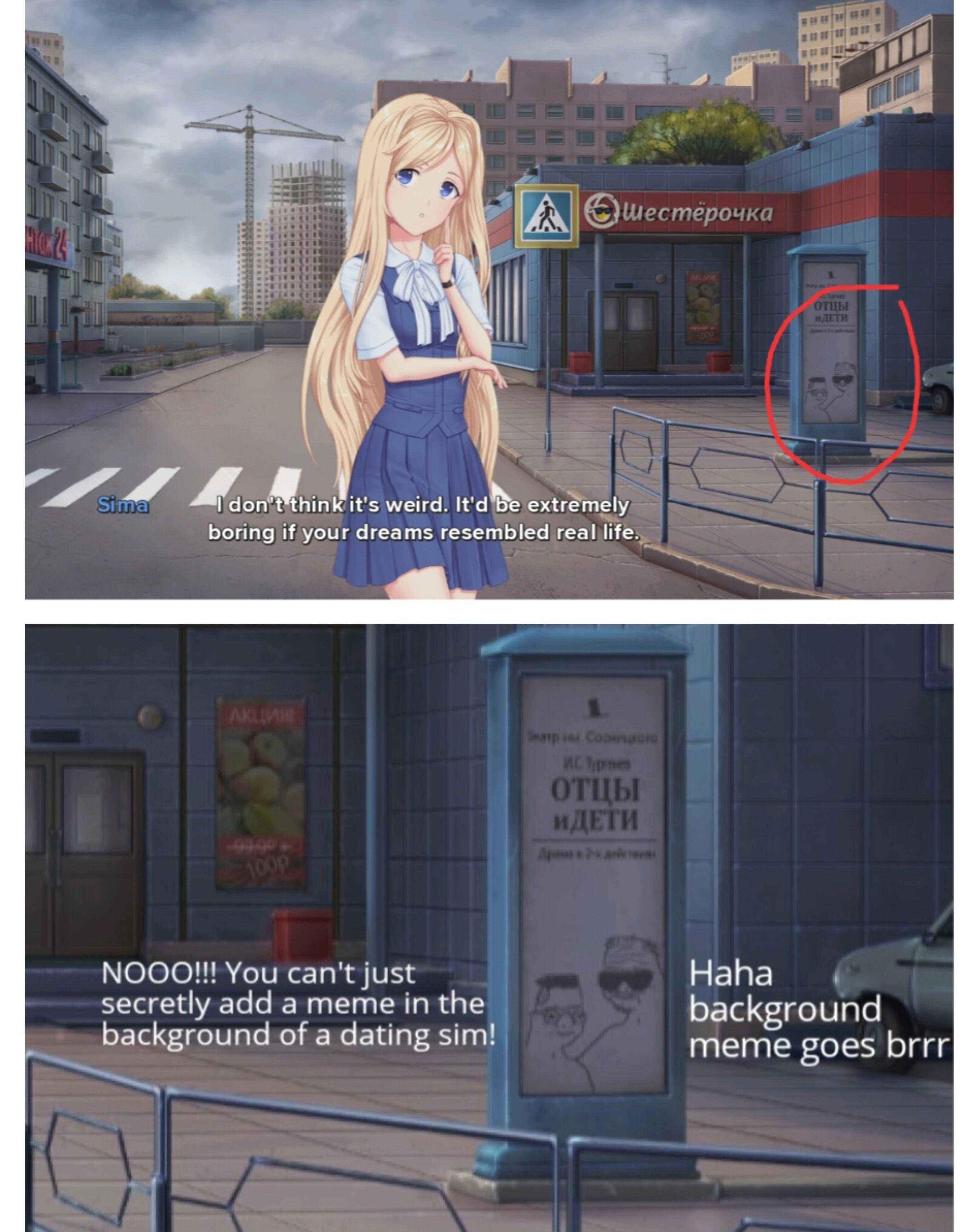 anime girl in school uniform standing in front of a bus stop