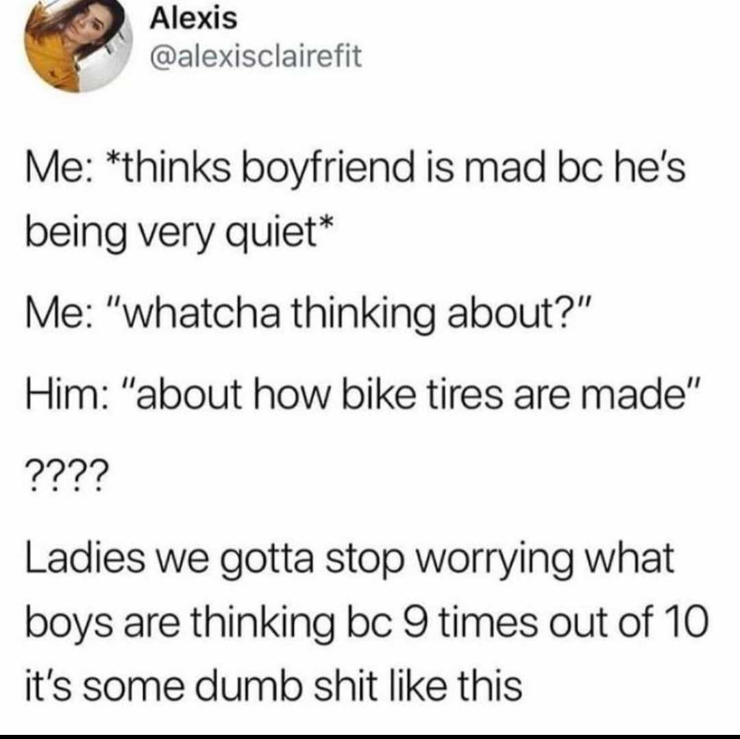 a woman is talking to a man about her boyfriend ' s feelings