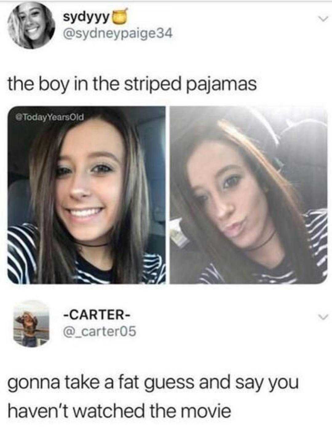 a close up of two photos of a woman with a smile on her face