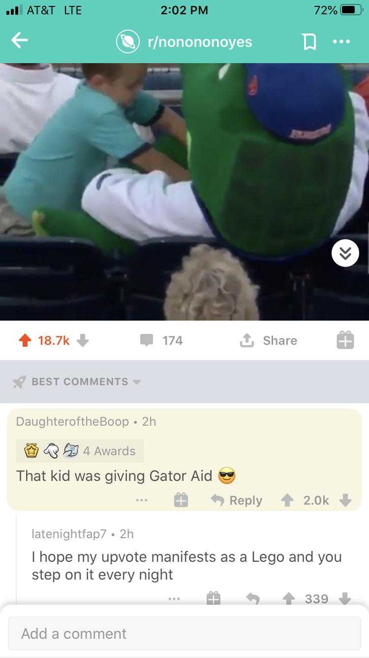 a close up of a person sitting in a stadium with a dog