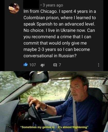 man driving a car with a donut in his hand