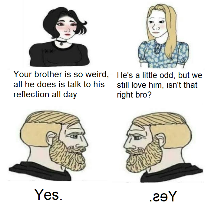 a cartoon of a man and woman with different facial expressions