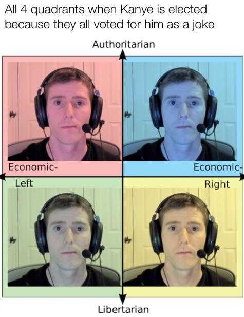 four men wearing headphones are shown in four different pictures