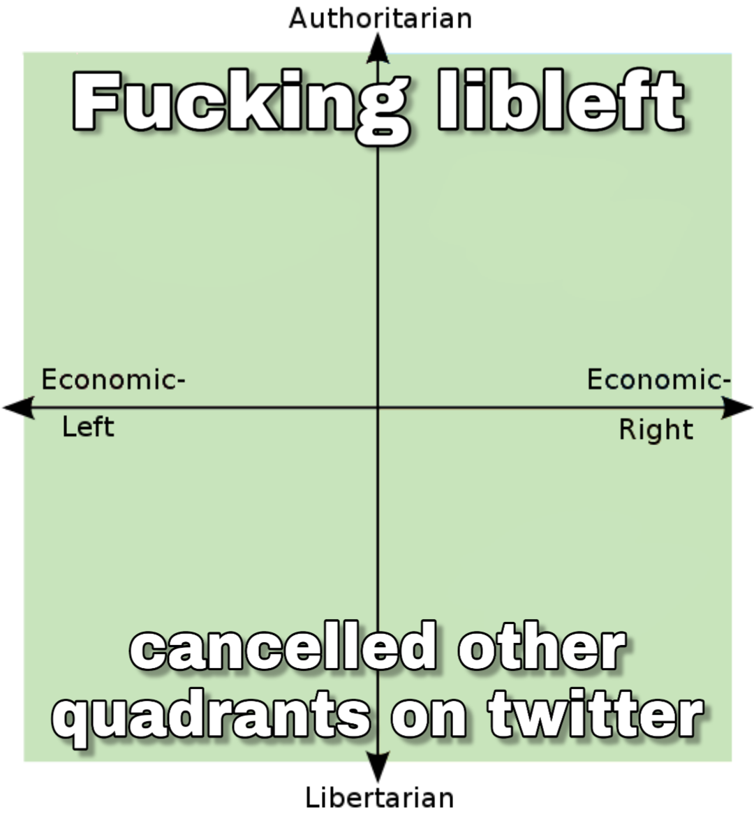 a diagram of the four quadrants of a political campaign