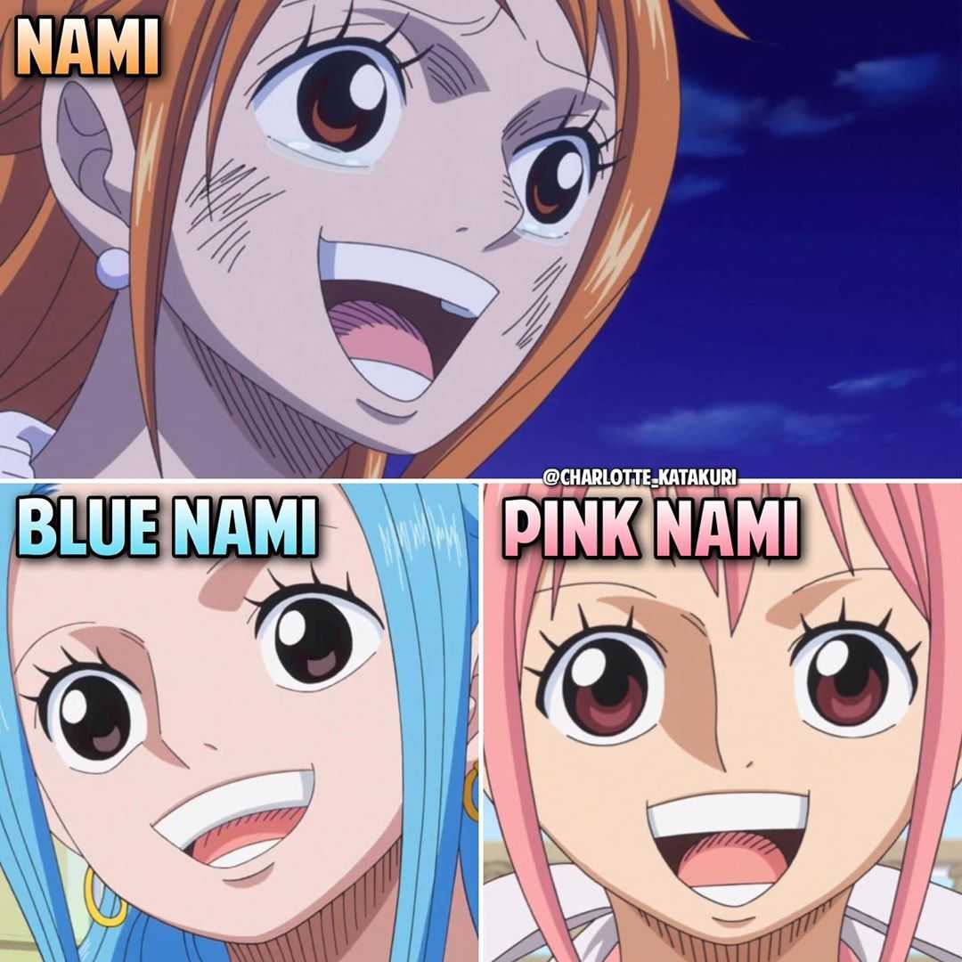 two anime characters with different expressions and expressions on their faces