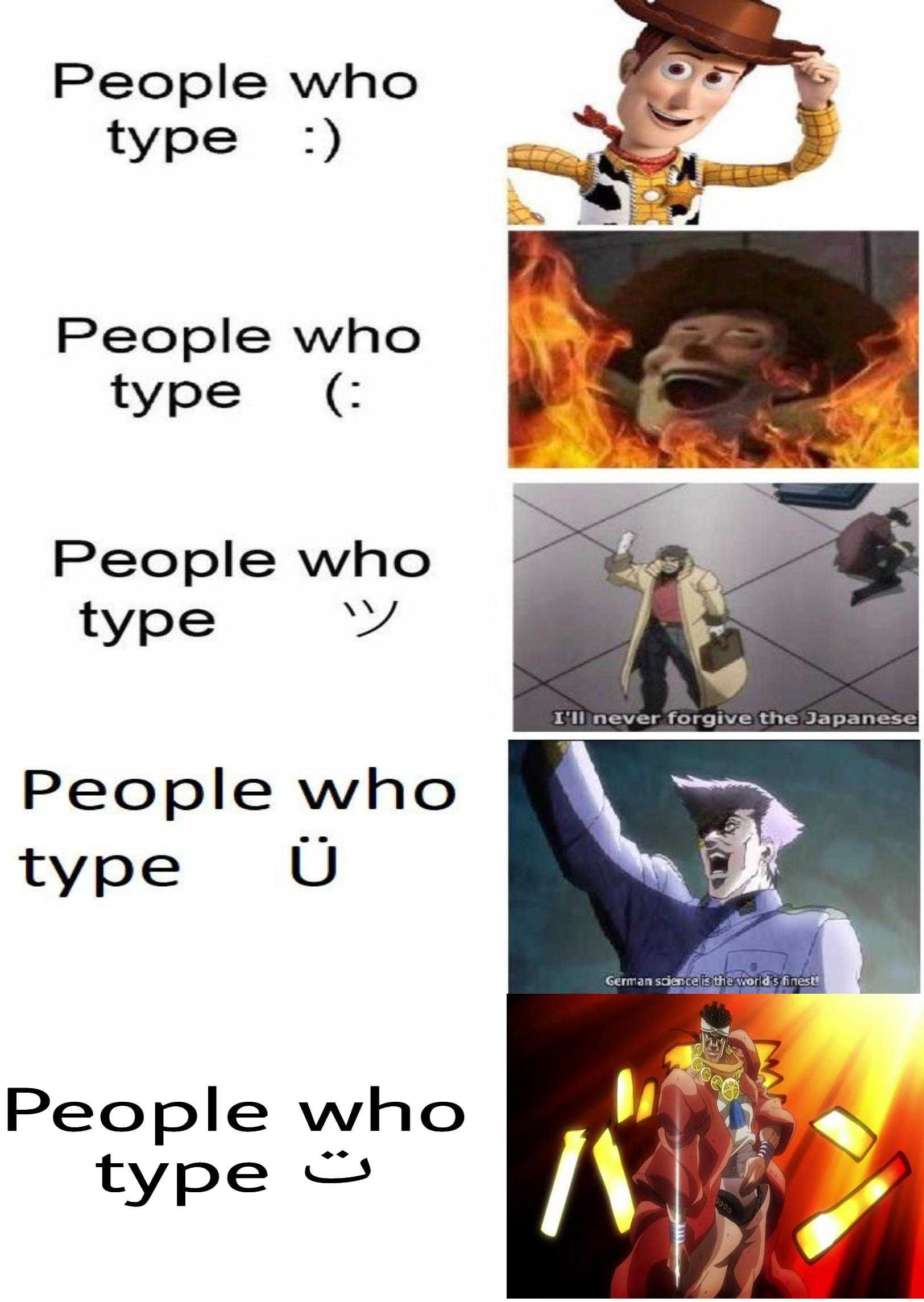 a picture of a cartoon picture with a caption of people who type people who type people who type people who type people who type