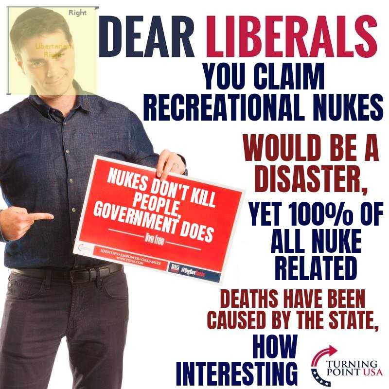 poster with a man holding a sign that says dear liberalss you claim recreational hikes would be a disaster