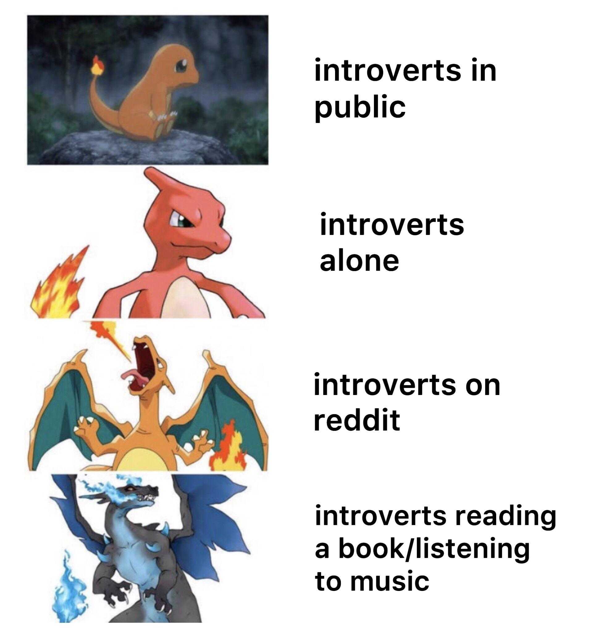 a picture of a picture of a pokemon with a caption of the words introverts in public intro