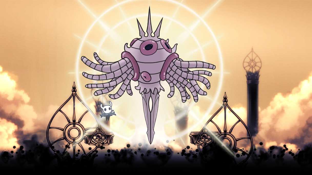 cartoon image of a giant octopus with a crown on its head