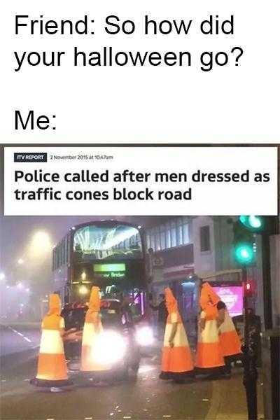 traffic cones are blocking the road from traffic