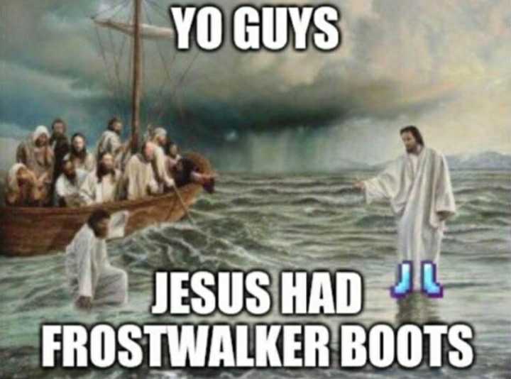 jesus had frost walker boots