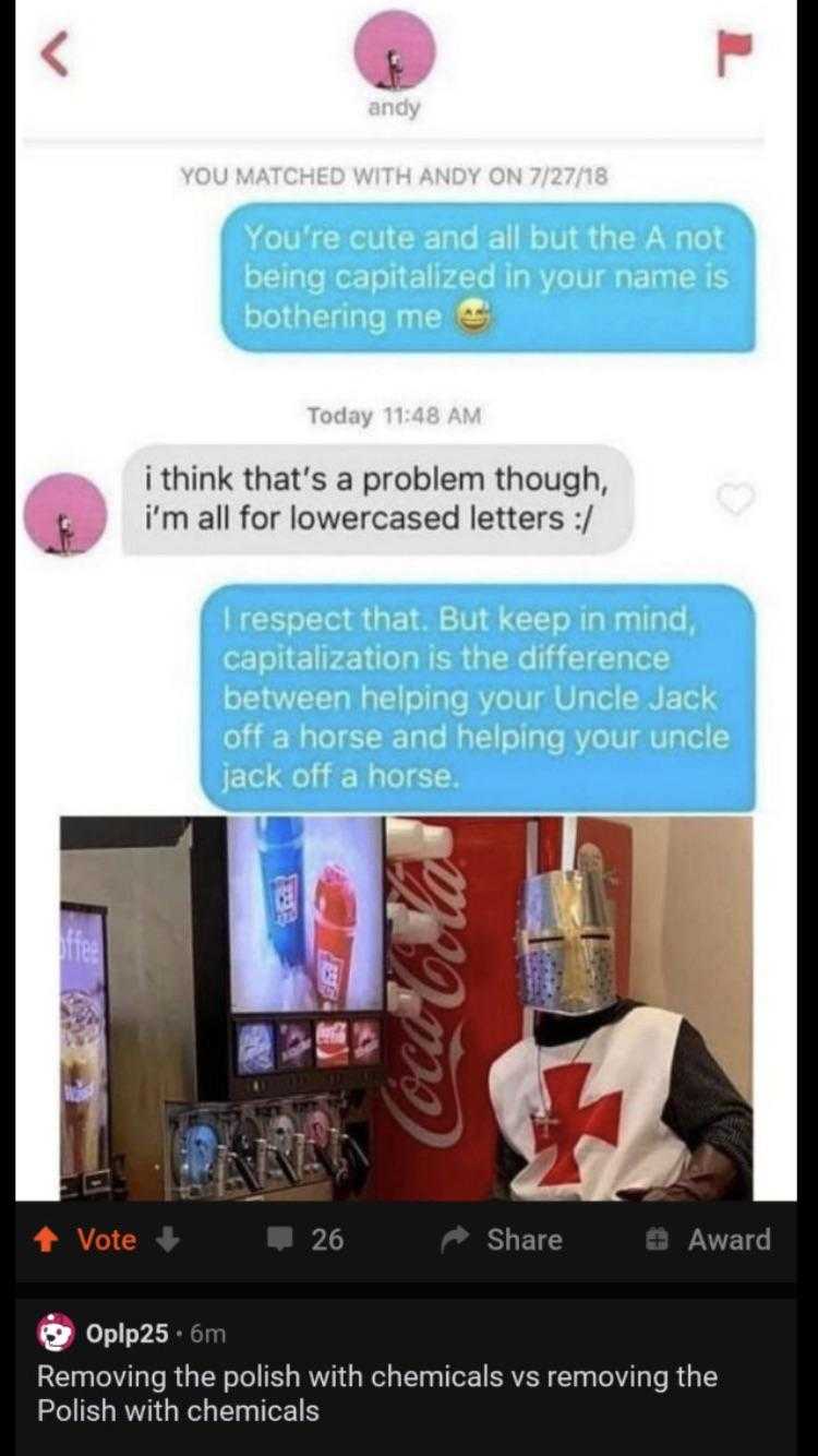 a screenshot of a text message from a woman who is holding a bottle of coke