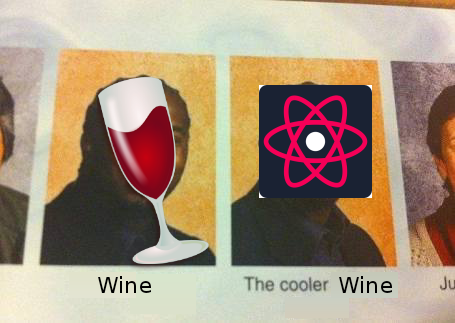 there are four pictures of a wine glass and a man with a flower