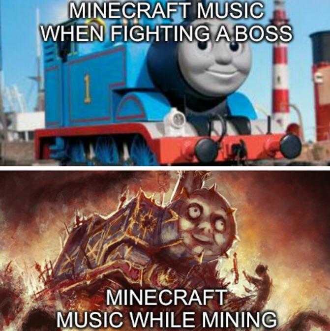 there are two pictures of thomas the tank engine and a train