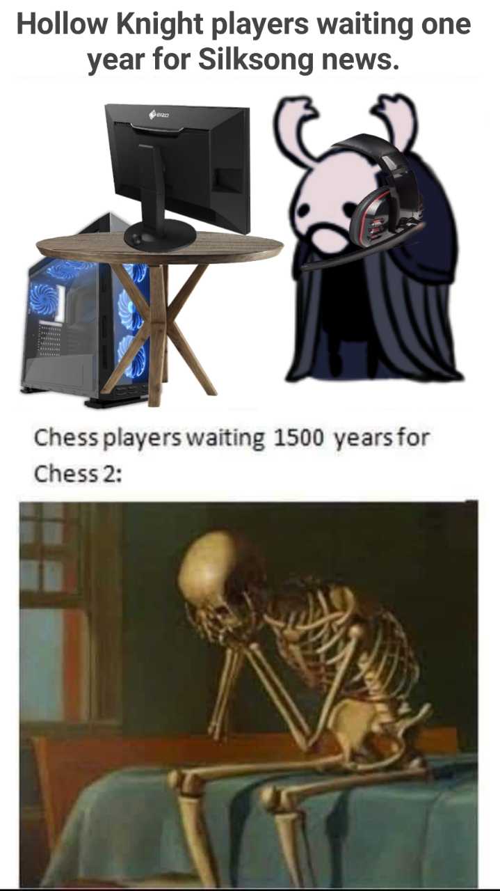 a cartoon picture of a skeleton sitting in front of a computer