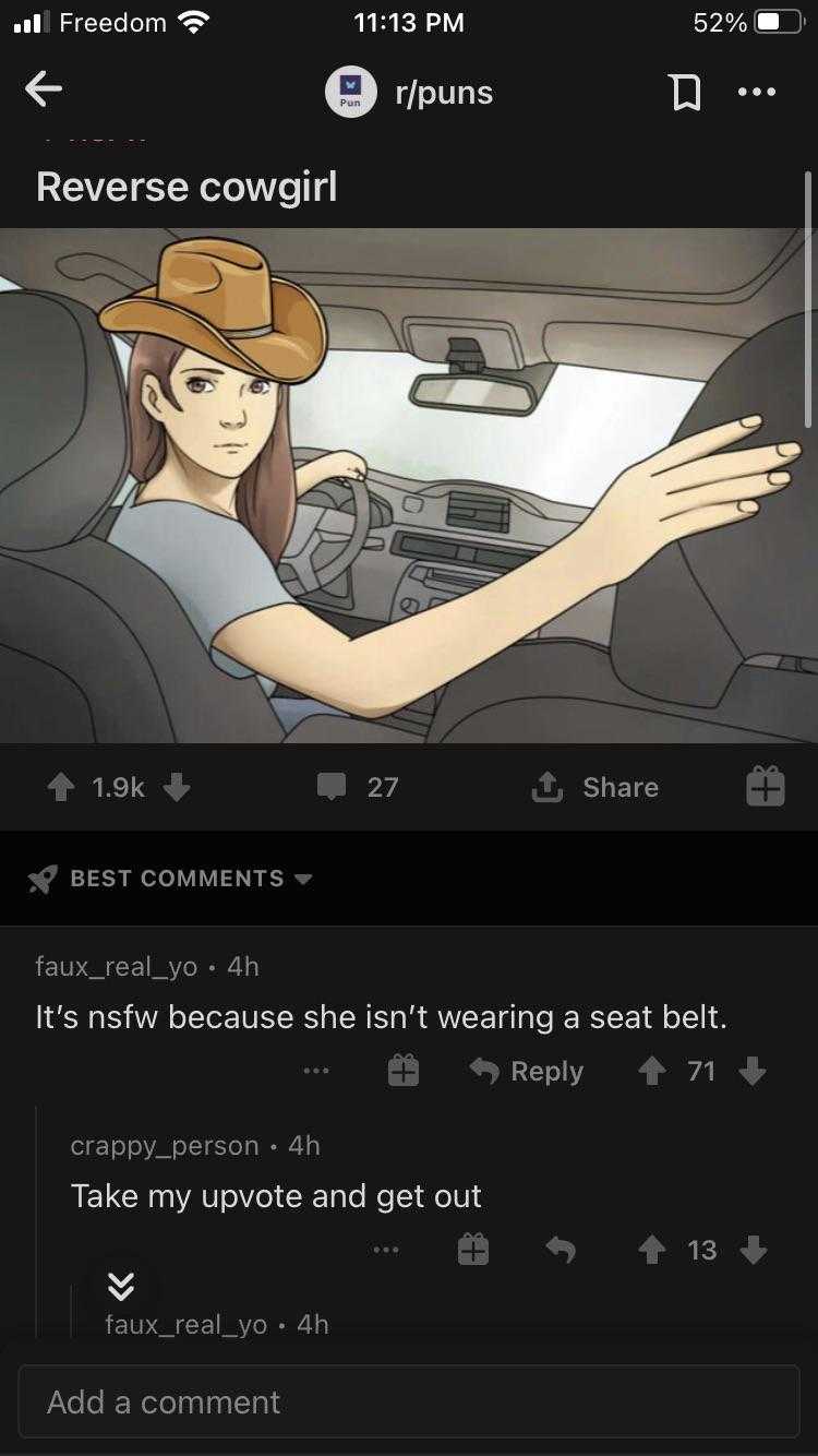 a close up of a person in a car with a hat on