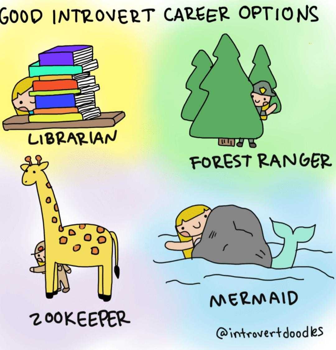 cartoon of a cartoon of a person in a library, a giraffe, and a forest ranger