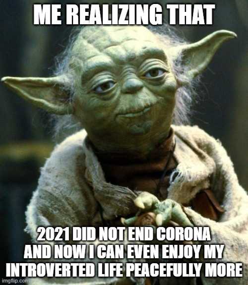 yoda meme saying that he really is not going to the toilet