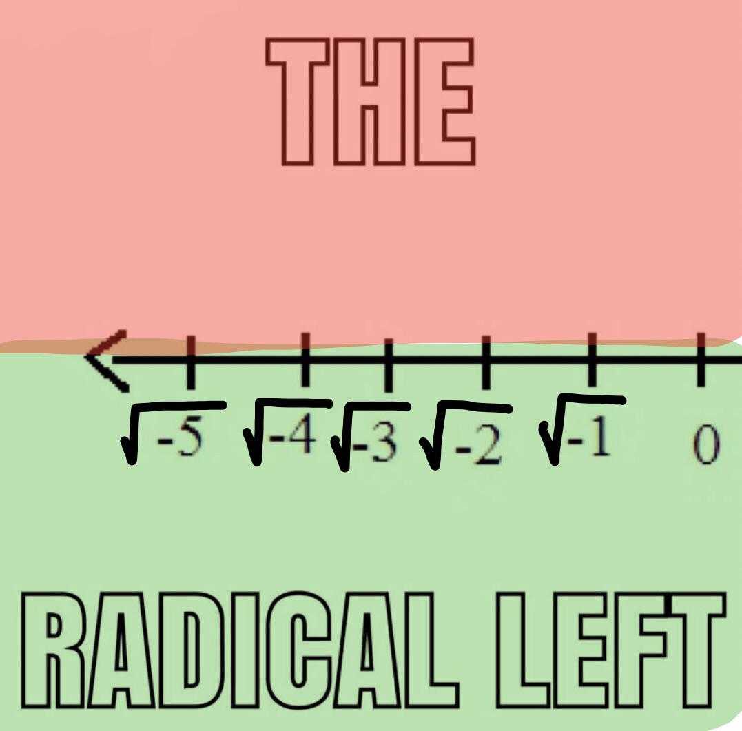 a picture of a diagram of a radical left and a radical right