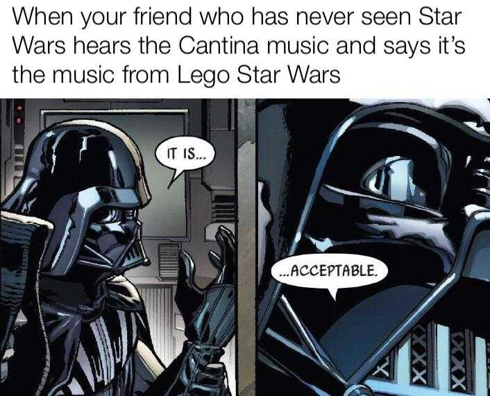 a cartoon of a darth vader and a comic strip