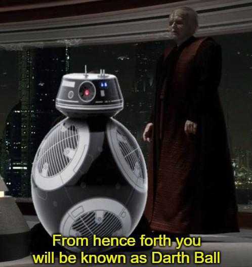 droid from star wars with caption from the movie