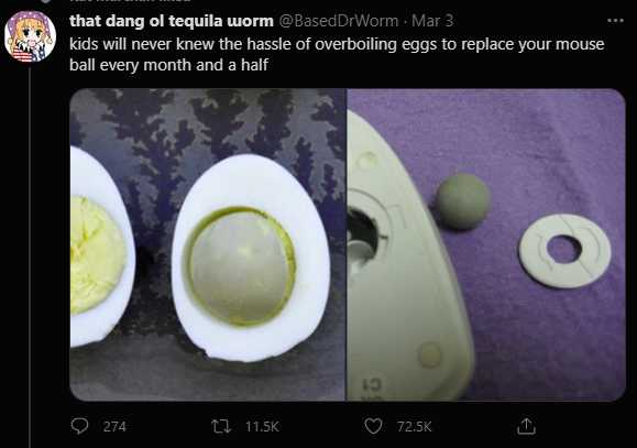 there are two pictures of a toilet with a bowl of eggs on it