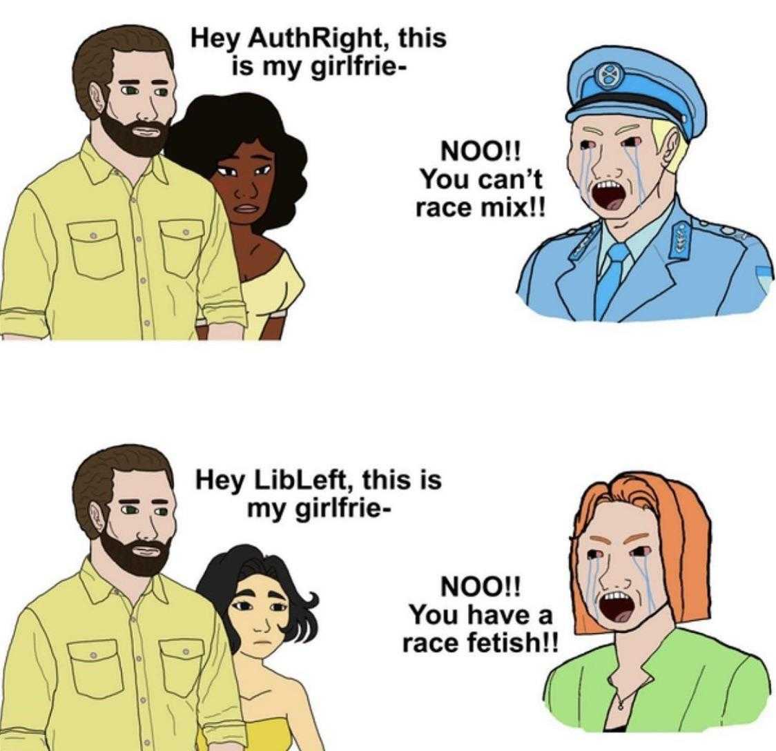 a cartoon of a man and woman with different expressions on their faces