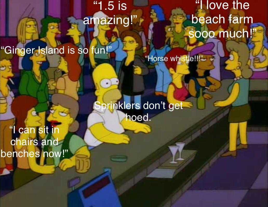 simpsons saying that the crowd is watching the game