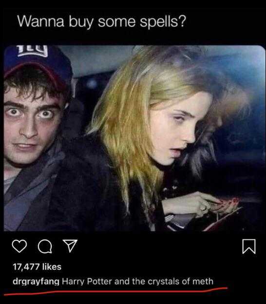 araffy harry potter and the crystal of meth