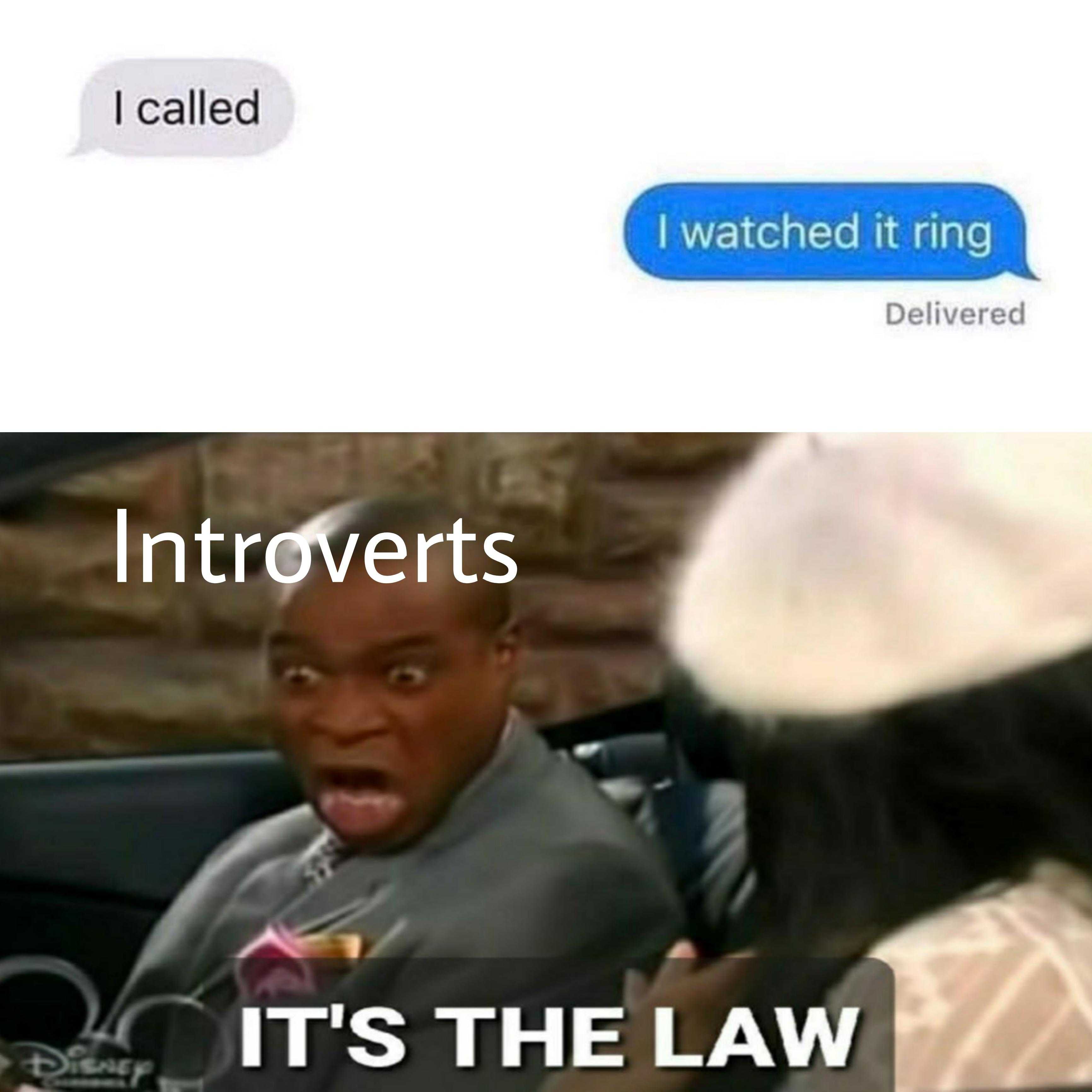 texting about the law of the law