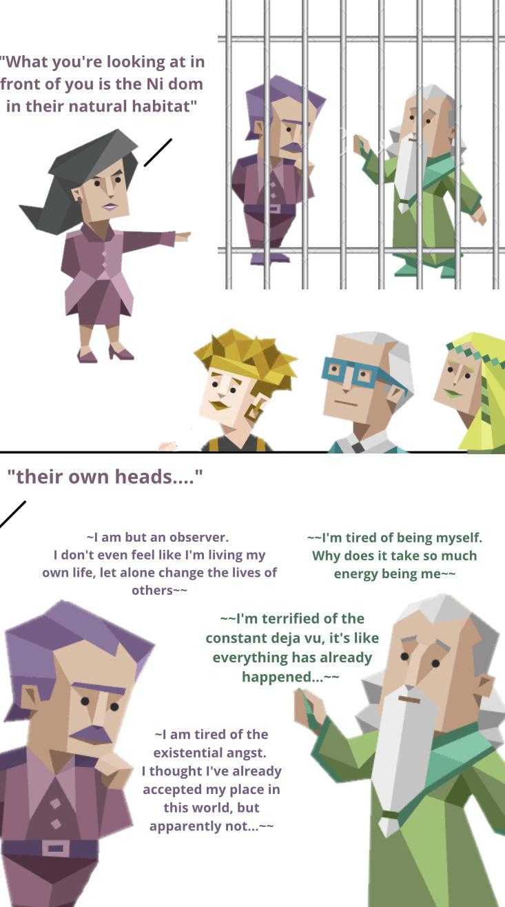 a cartoon of a man in a prison with a bunch of people