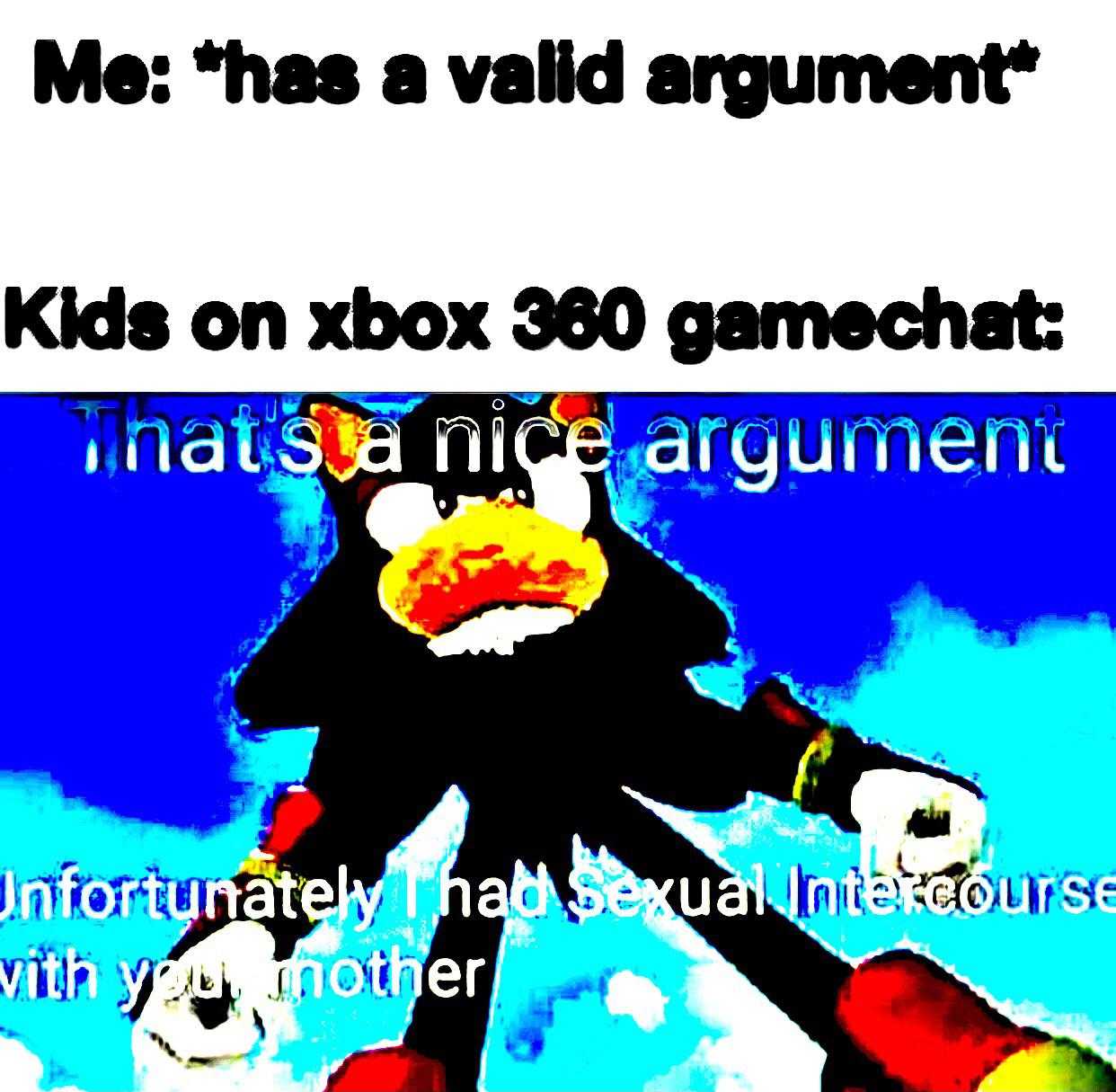 sonic the hedgehog meme has a valid argument kids on xbox 360 gamecast