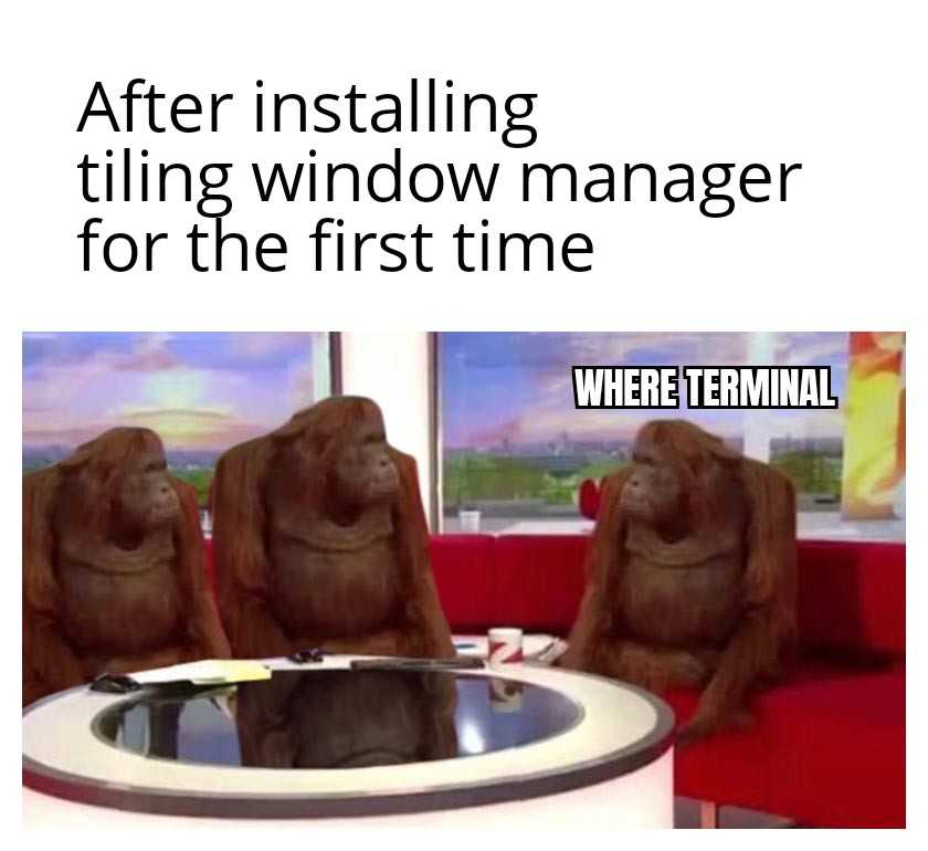 araff installing a window manager for the first time