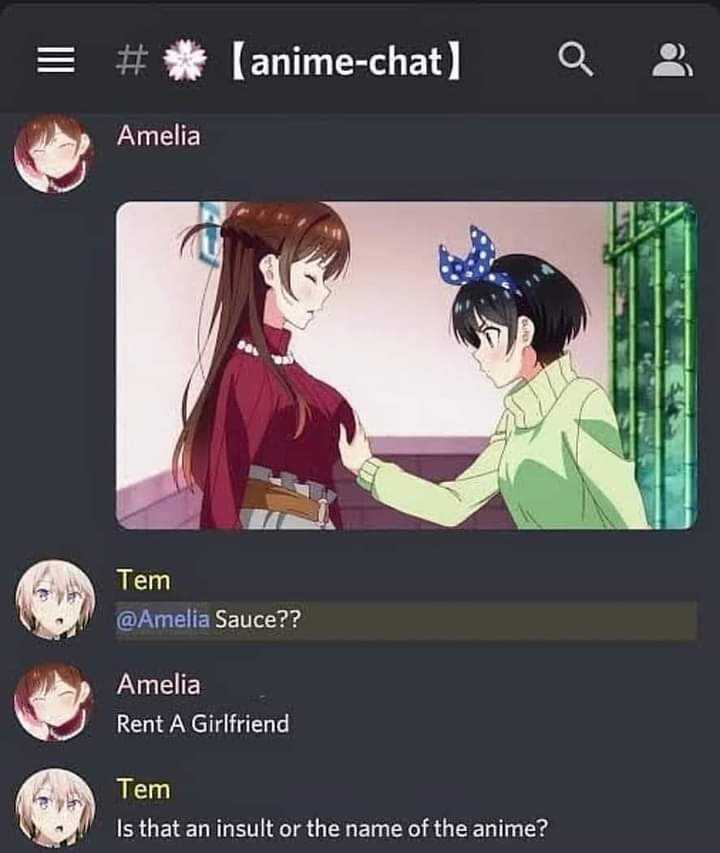 anime chat with a girl and boy in a room