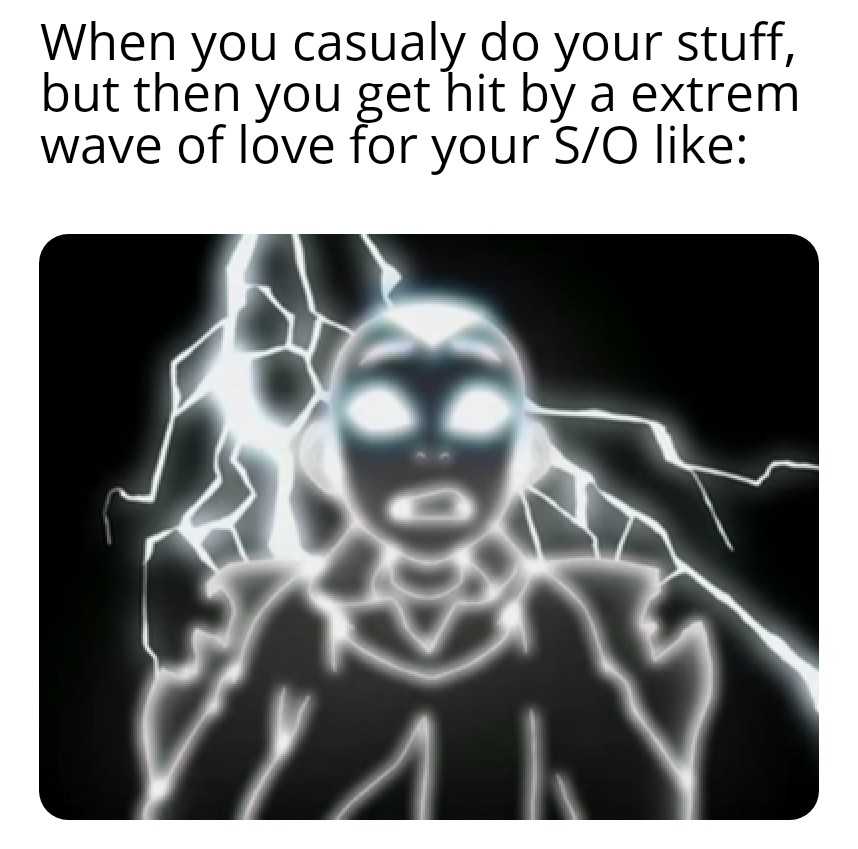 a picture taken from a meme of a man with a lightning effect