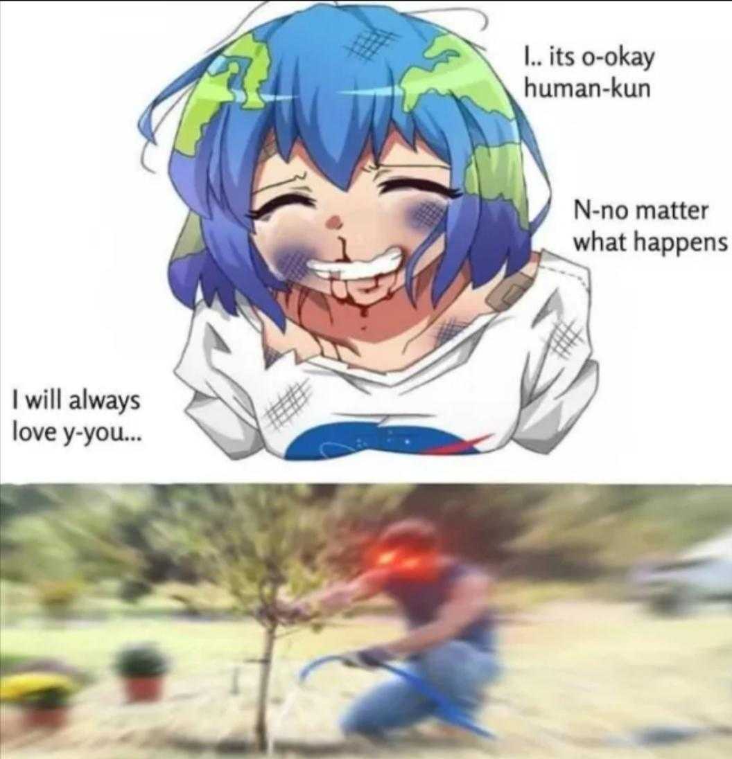 a cartoon picture of a girl with blue hair and a blue wig and a white shirt