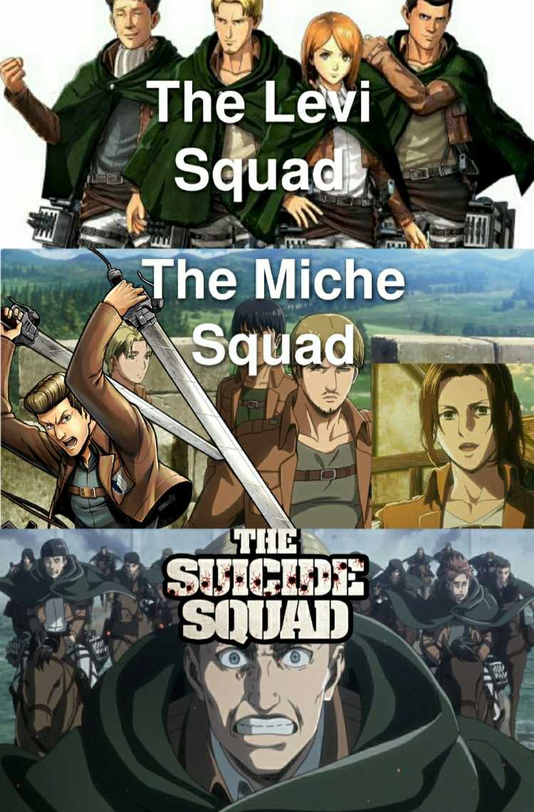 the levi squad the middle squad the siege squad