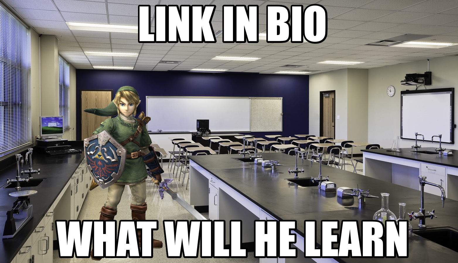 there is a link in b o what will he learn?