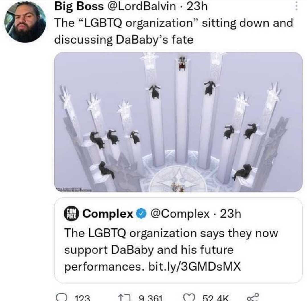 a close up of a twitter post with a bunch of candles