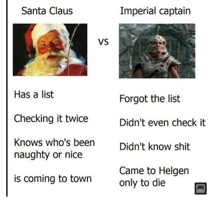 a close up of a poster with a santa clause and a list