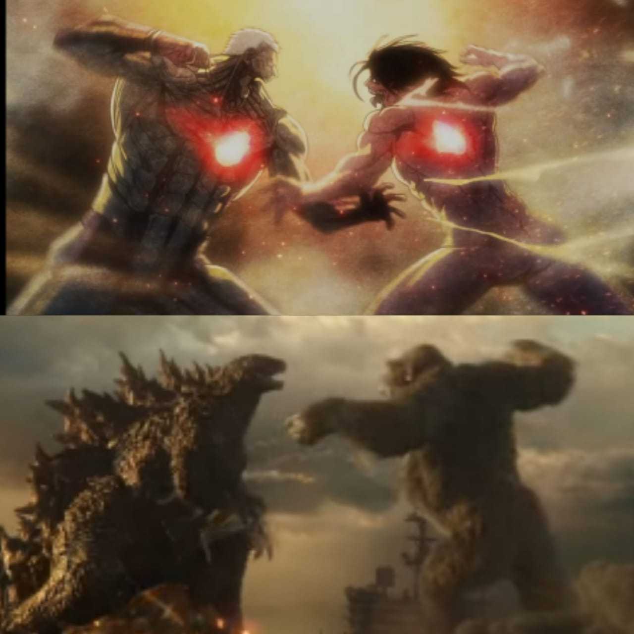 godzilla vs kong kong fight in the sky