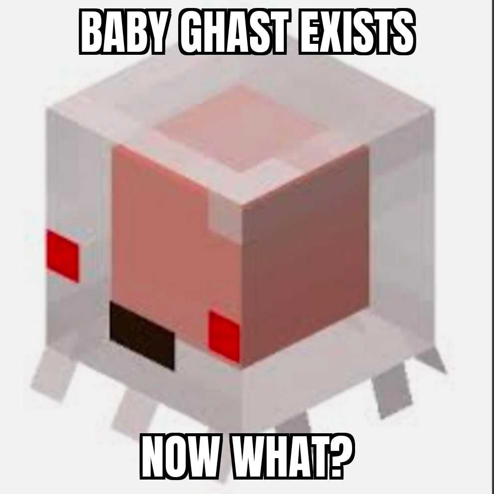 a picture of a picture of a cube with a caption saying baby hast kios now what?