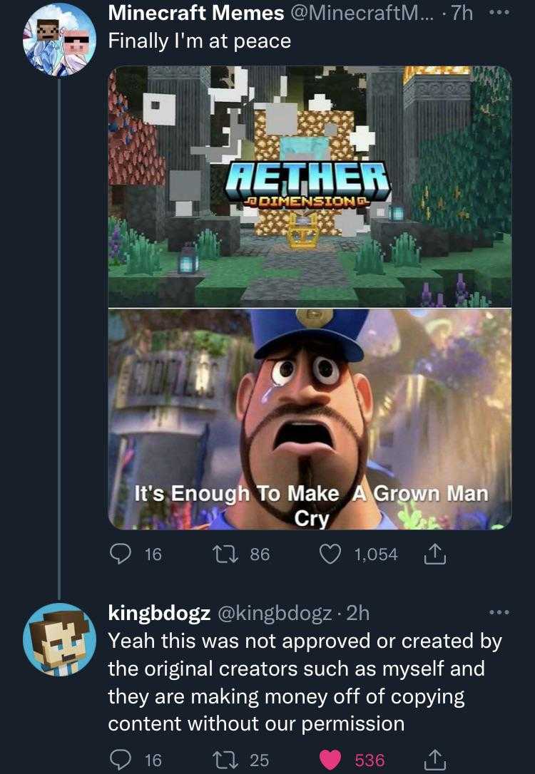 a screenshot of a tweee with a picture of a man in a hat and a video game